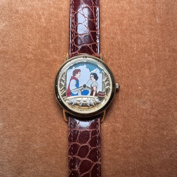 Disney Watch Collectors Club‎ Series V Snow White By Fossil W/music Box #3049 main image 13